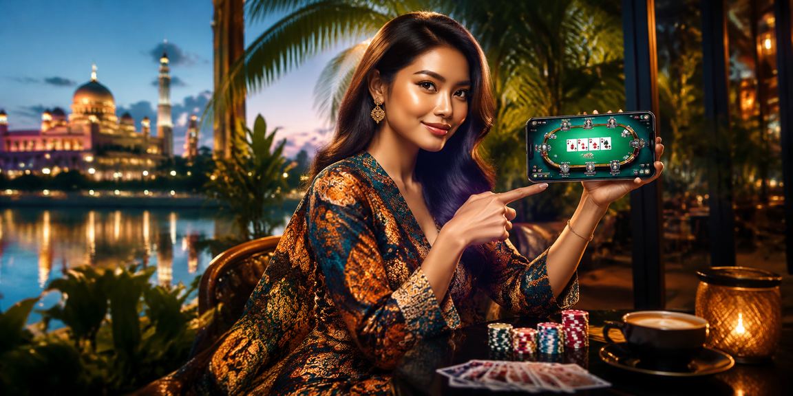 Batik-themed card game in Putrajaya, Malaysia